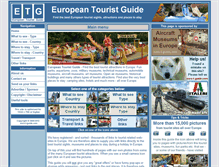 Tablet Screenshot of euro-t-guide.com